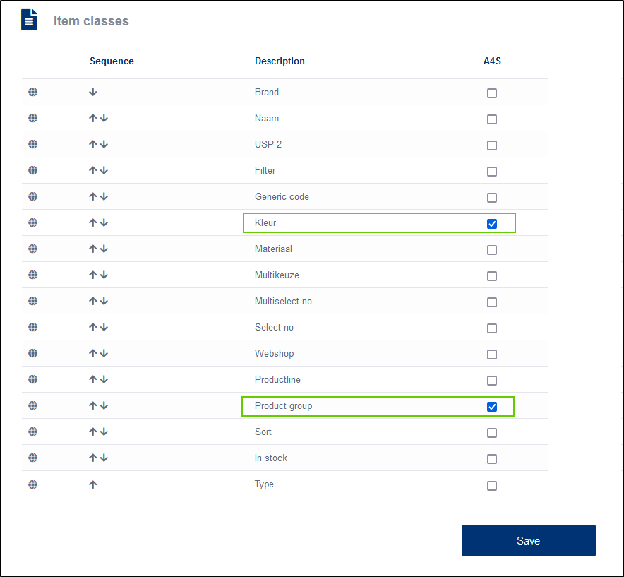How do I change the filter options in App4Sales? Support Coresuite